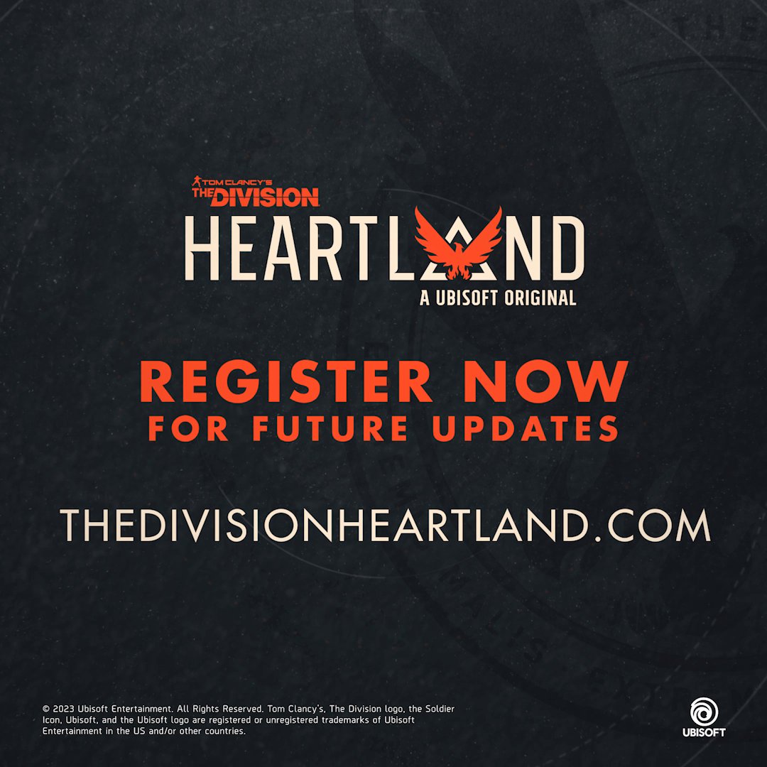 Please watch for a special message from the #TheDivisionHeartland Dev Team. Register for future updates: