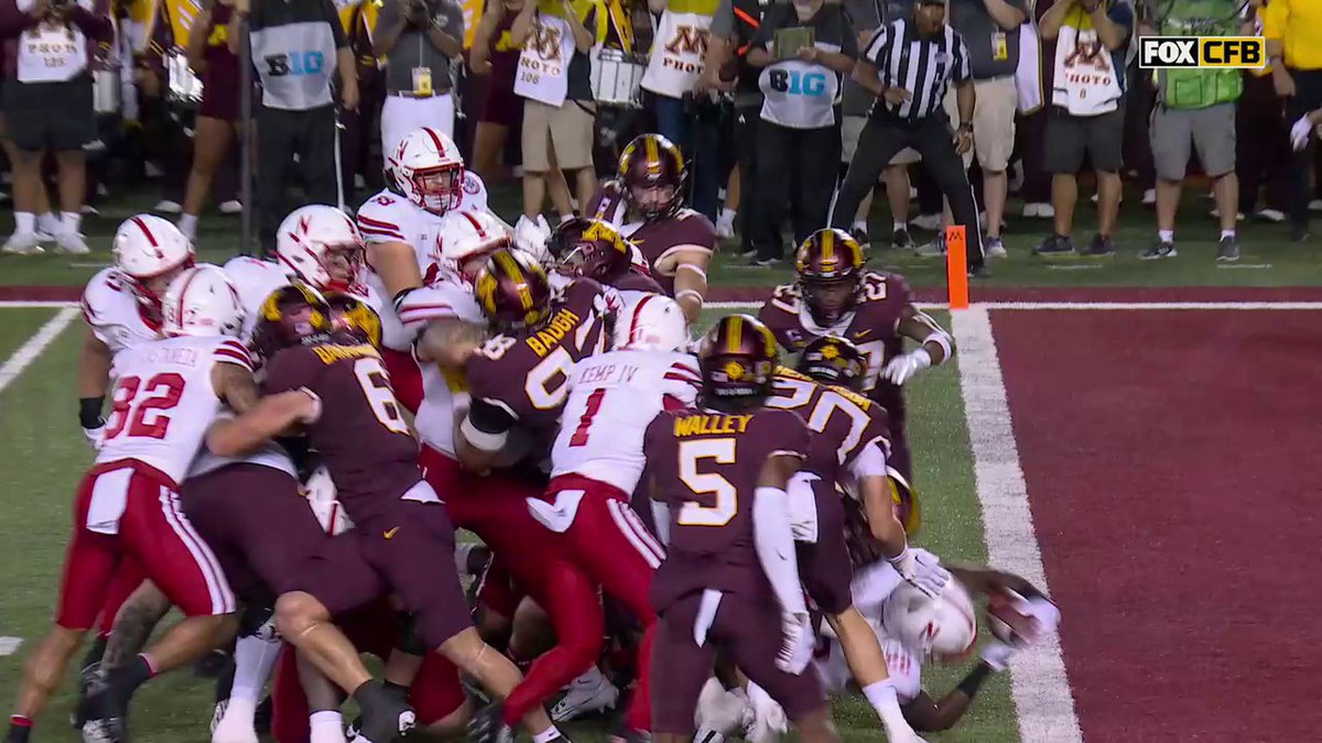 Did Nebraska get robbed of a TD on this play? 🤔 HuskerOnline