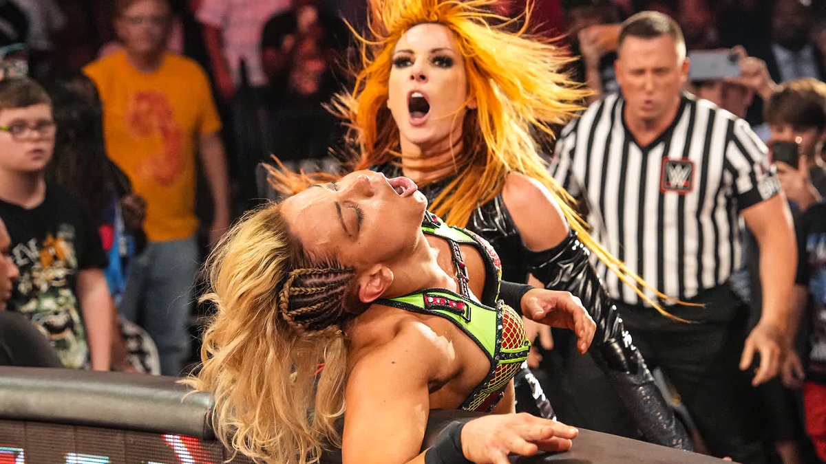 .Rebecca Quin looks to settle things with Zoey Serrano in a Falls Count Anywhere Match as The Man gears up for her Steel Cage Match against WWE Hall of Famer Trish Stratus at #WWEPayback. #WWERaw