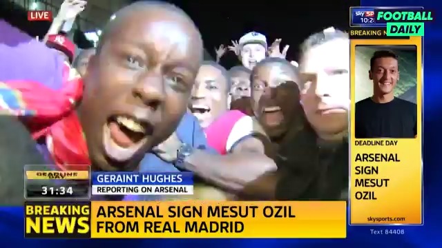 It will never be topped. Mesut Özil. 😍 #DeadlineDay