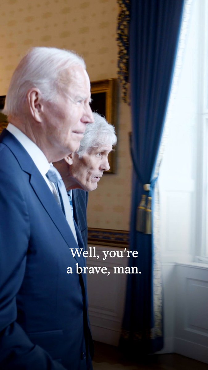 I had a chance to meet Steven this week, an American who – like so many – has overpaid for lifesaving medications for too long. Our lower drug cost law is turning that around. And like I told Steven, we’re not going to give up.