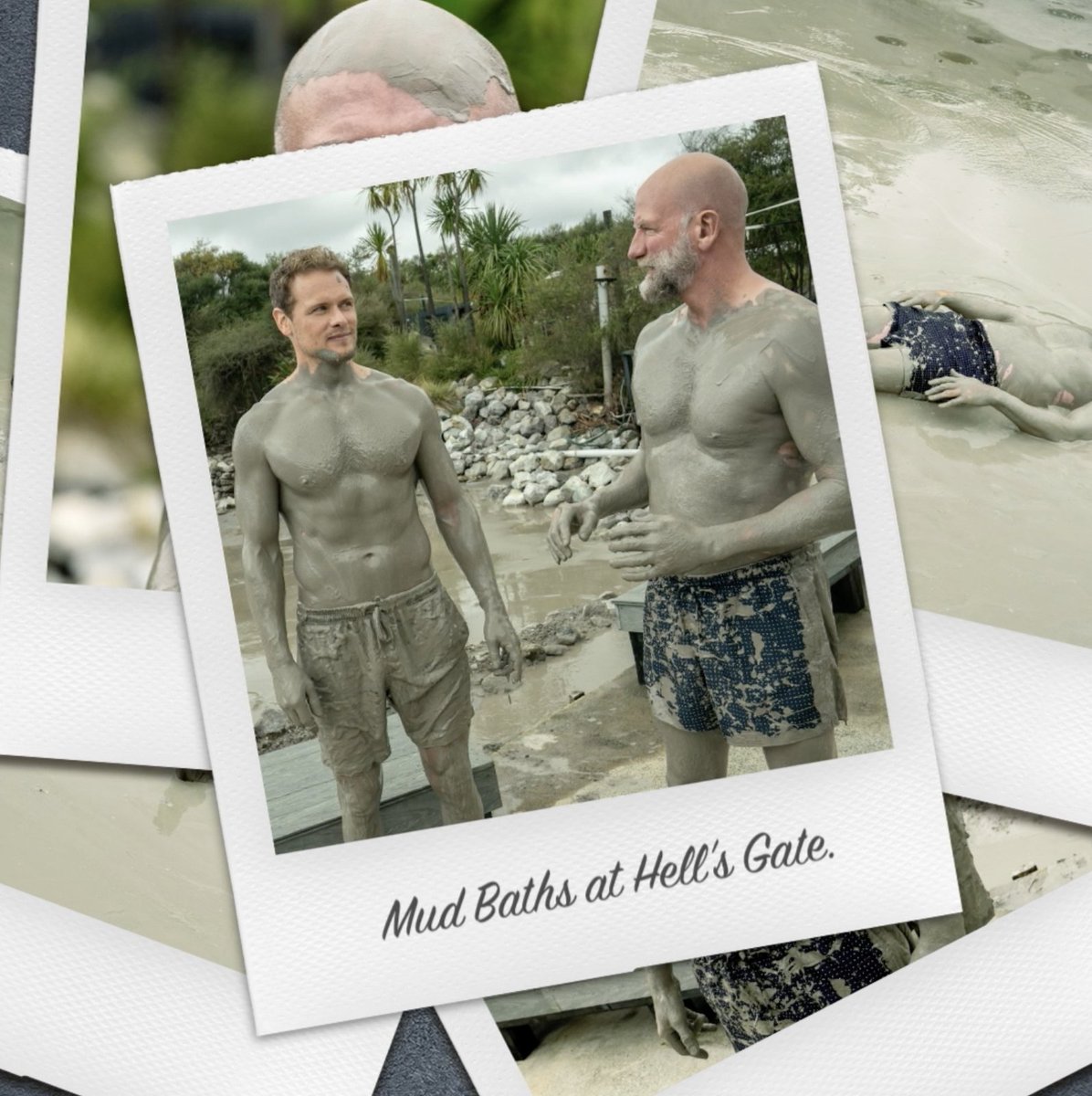 Who's up for a dip in the mudbaths of Hell's Gate!? Watch the season finale of #MenInKilts, now on STARZ!