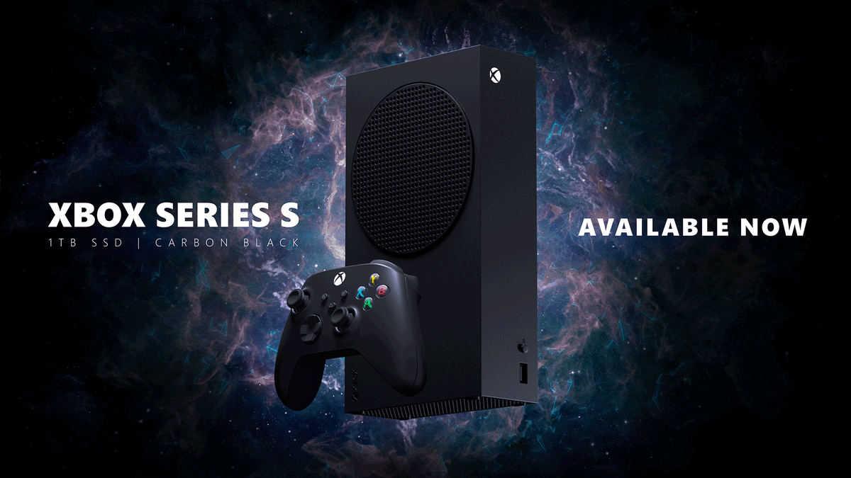 Born from the darkness​ The Xbox Series S – 1 TB has arrived: