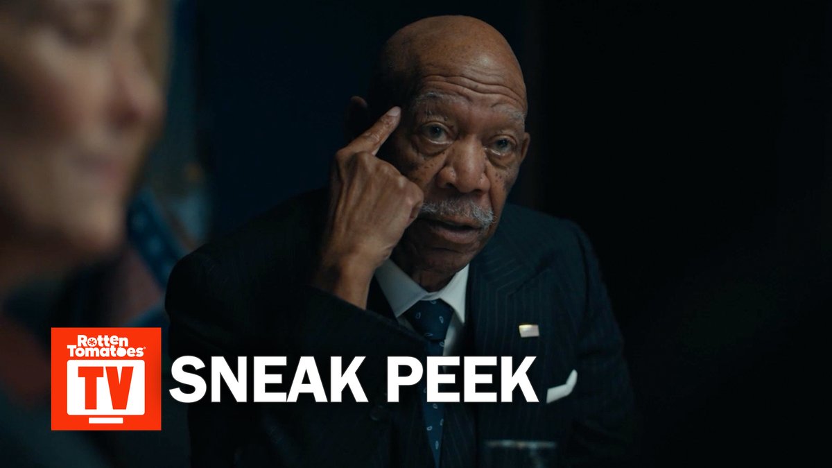Morgan Freeman and Michael Kelly star in exclusive sneak peek at this Sunday's season finale of Special Ops: Lioness.