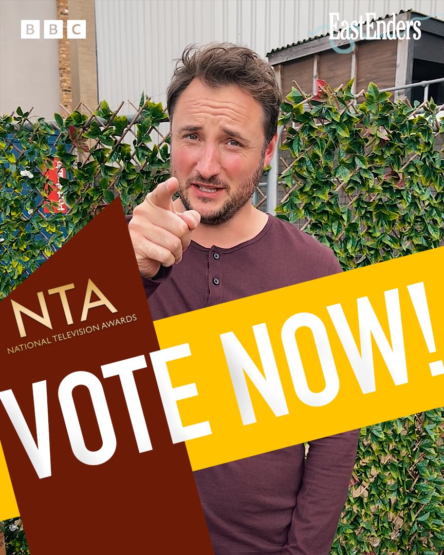 James Bye has spoken. Vote Danielle Harold for Serial Drama Performance at this year's National TV Awards! VOTE HERE 👉 #NTAs #EastEnders