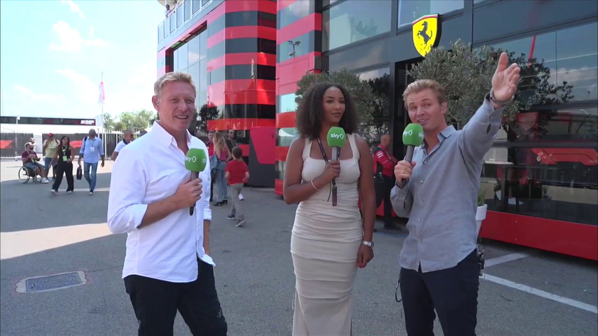 "I mean look at that, look at the amount of people in red" ๐ Nico Rosberg explains what it's like to win the Italian Grand Prix ๐ฎ๐น