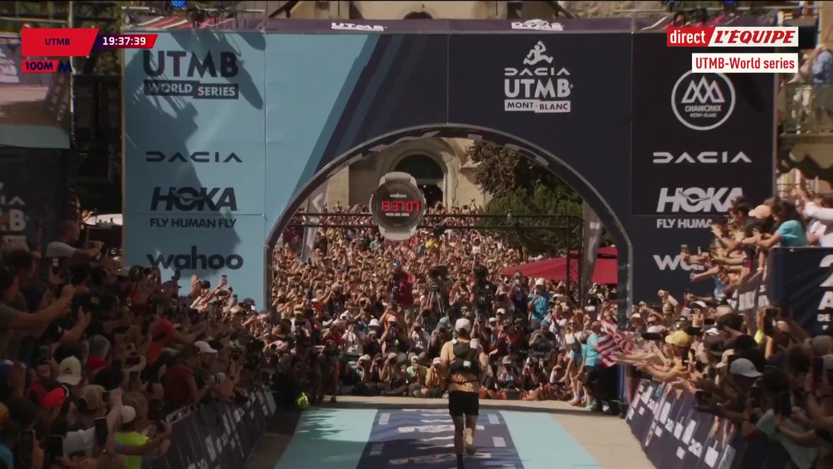 Jim Walmsley remporte l'Ultra-trail du Mont-Blanc 2023 et pulvérise le record (19h37'43") ! #lequipeULTRATRAIL #UTMB2023 HOKA UTMB® Mont-Blanc