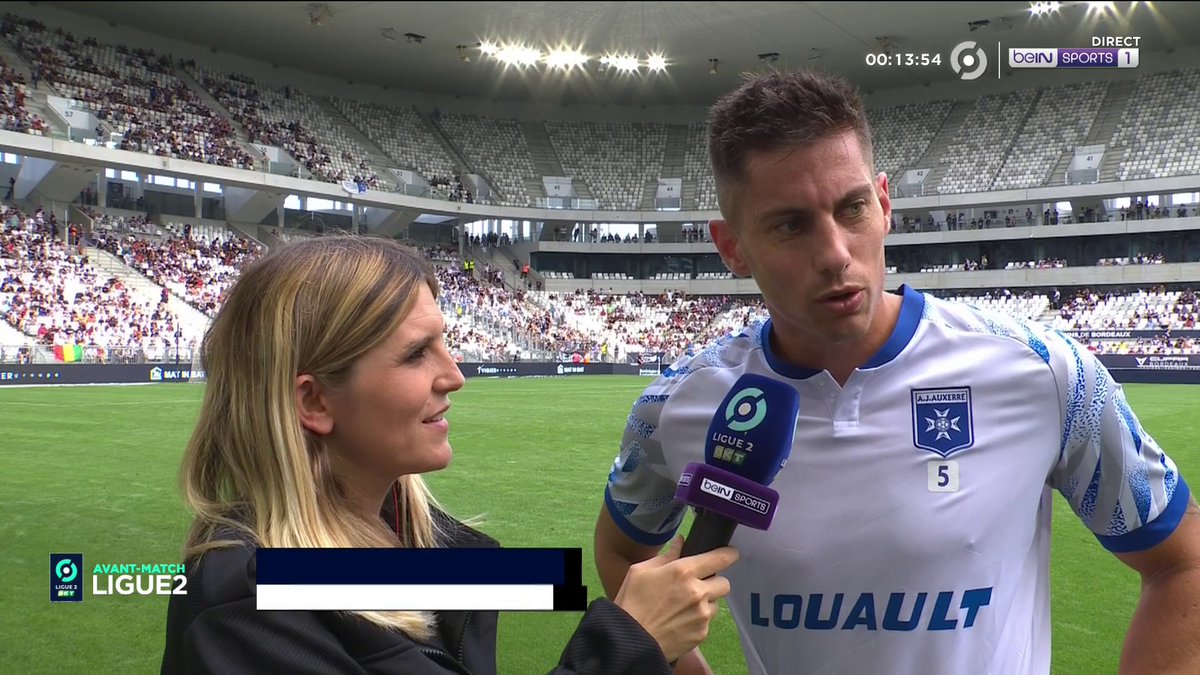 [📺 LIVE] 🇫🇷 #FCGBAJA ⚽ Théo Pellenard (AJ Auxerre) : "Revenir à Bordeaux, ça fait toujours du bien !" #beINLigue2