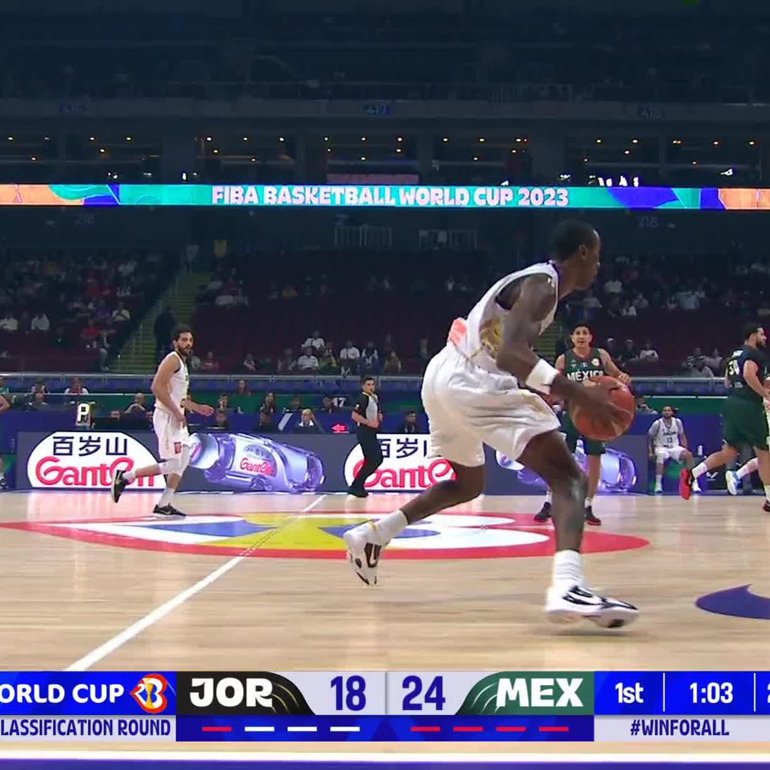 The last time we checked he was Kobe. NOW HE IS MJ? 🤯 #FIBAWC