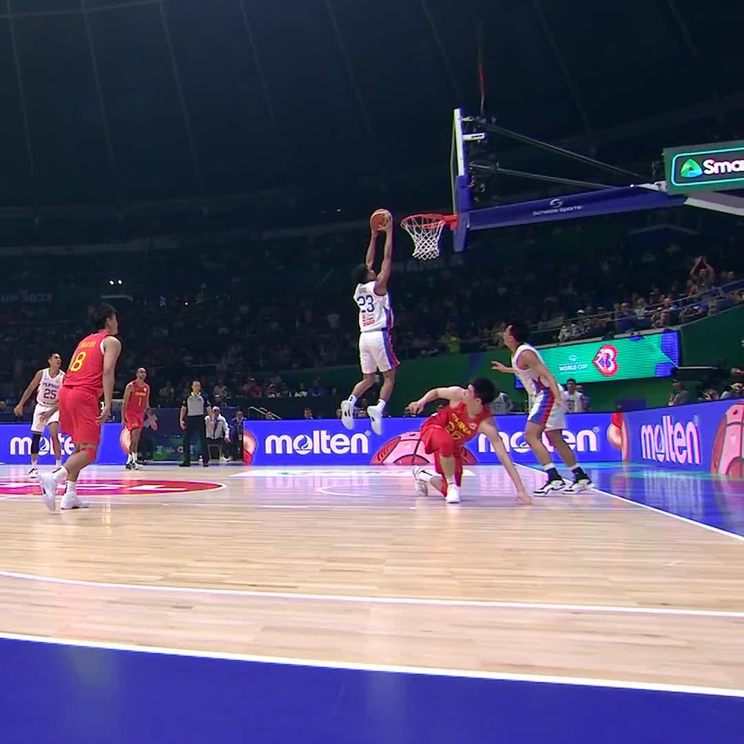 Philippines' Rhenz Abando's bounce is insane 🤯