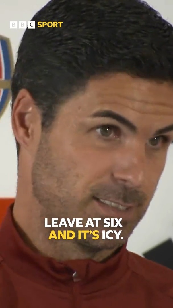 What was Mikel Arteta talking about?! 😅 Never seen a press conference answer like it 😂