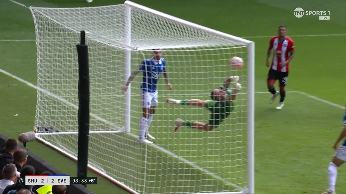 Still thinking about these Jordan Pickford heroics in the 98th minute 😲