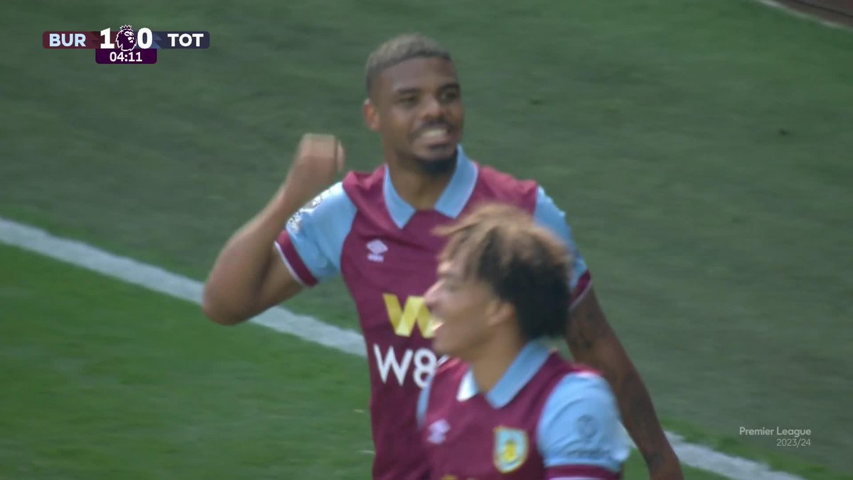 It’s that man again. 🇿🇦⚽️ Lyle Foster opens the scoring against Tottenham for his second of the season.
