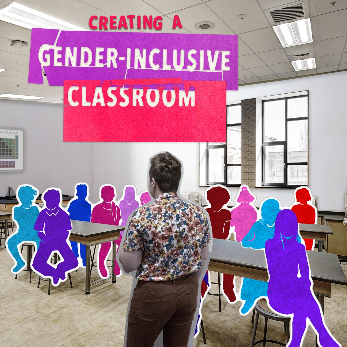 Looking for a more inclusive way to address your class than “ladies and gentlemen”? A middle school teacher offers tips on ways to make your classroom safe and affirming for students on any part of the gender spectrum. 💗