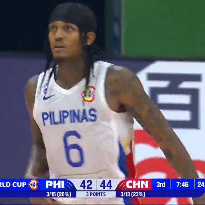 34 PTS | 5 3PM | Philippines W 🇵🇭 Jordan Clarkson had it going on today 🔥 #FIBAWC | #WinForAll