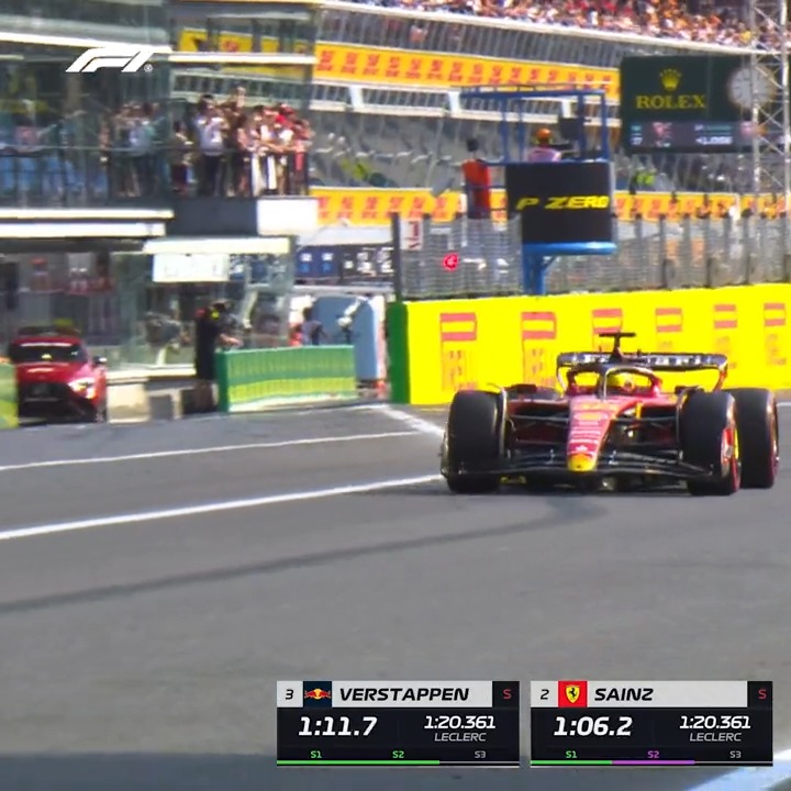 The battle for pole position was box-office! 🍿 Only 0.067s separated the Top 3!!! 🤯🤯🤯 #ItalianGP #F1