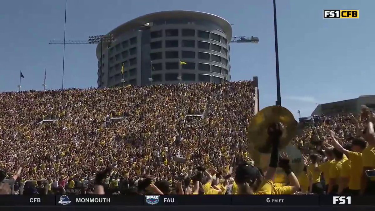 The best tradition in all of college sports💛🖤