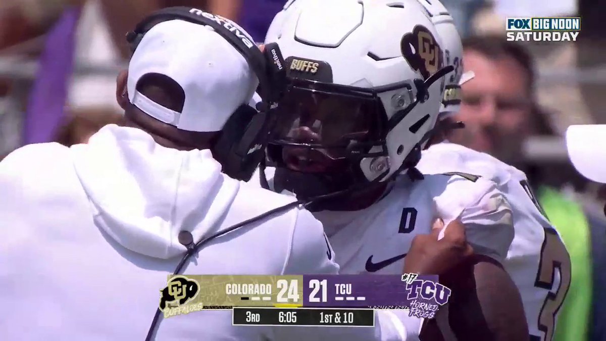 TRAVIS HUNTER WILD PICK 🤯 This guy is UNREAL. 🔥 (via FOX College Football)