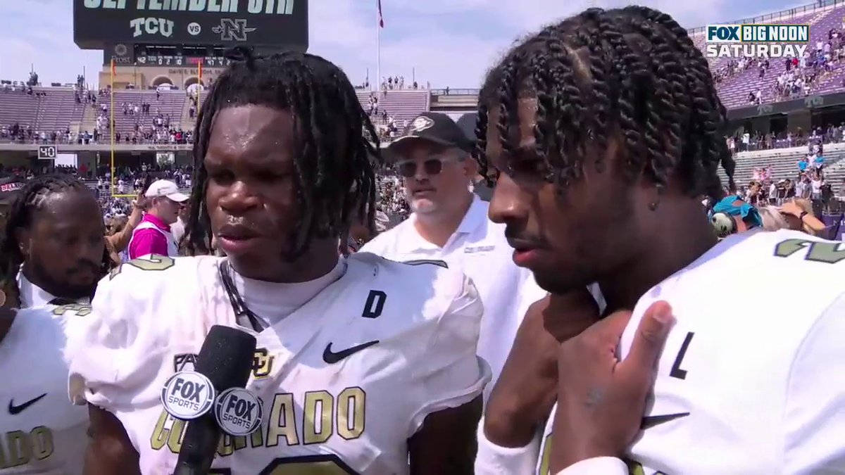 Shedeur Sanders: “This the highest passing yards I had in my life. I was just at a HBCU.” Travis Hunter: “They didn’t believe us, but who did? God did!” Black Boy Joy. What a Game 1 debut at Colorado for Sanders-Hunter duo.