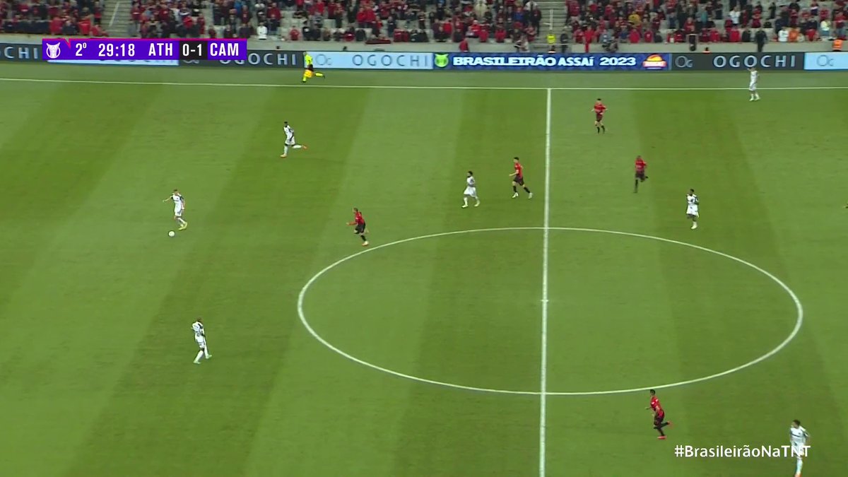 AMARELO E SUSPENSÃO PRA HULK! 😳 O jogador atrasou a saída de campo e levou cartão amarelo. Com isso, não poderá enfrentar o líder Botafogo... 🚨 Athletico x Atlético é AGORA na TNT, menos para o Paraná. Vem com a gente: #BrasileirãoNaTNT
