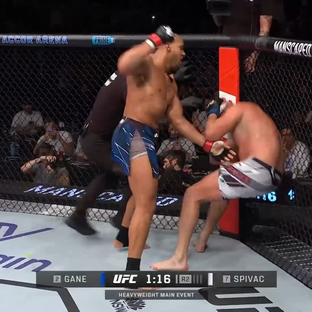 C’EST PLIÉ EN 2 ROUNDS POUR CIRYL GANE, QUELLE PERFORMANCE 😱 #UFCParis