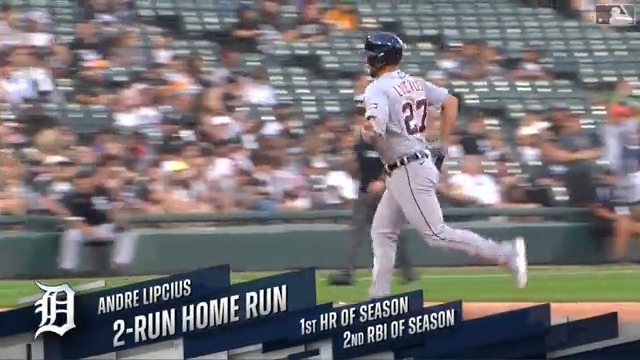 First hit! FIRST HOMER! Andre Lipcius will remember this one forever.
