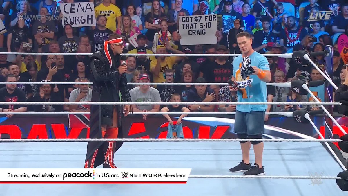 #WWEPayback Host AND Special Guest Referee?! John Cena truly is The Greatest of All Time!