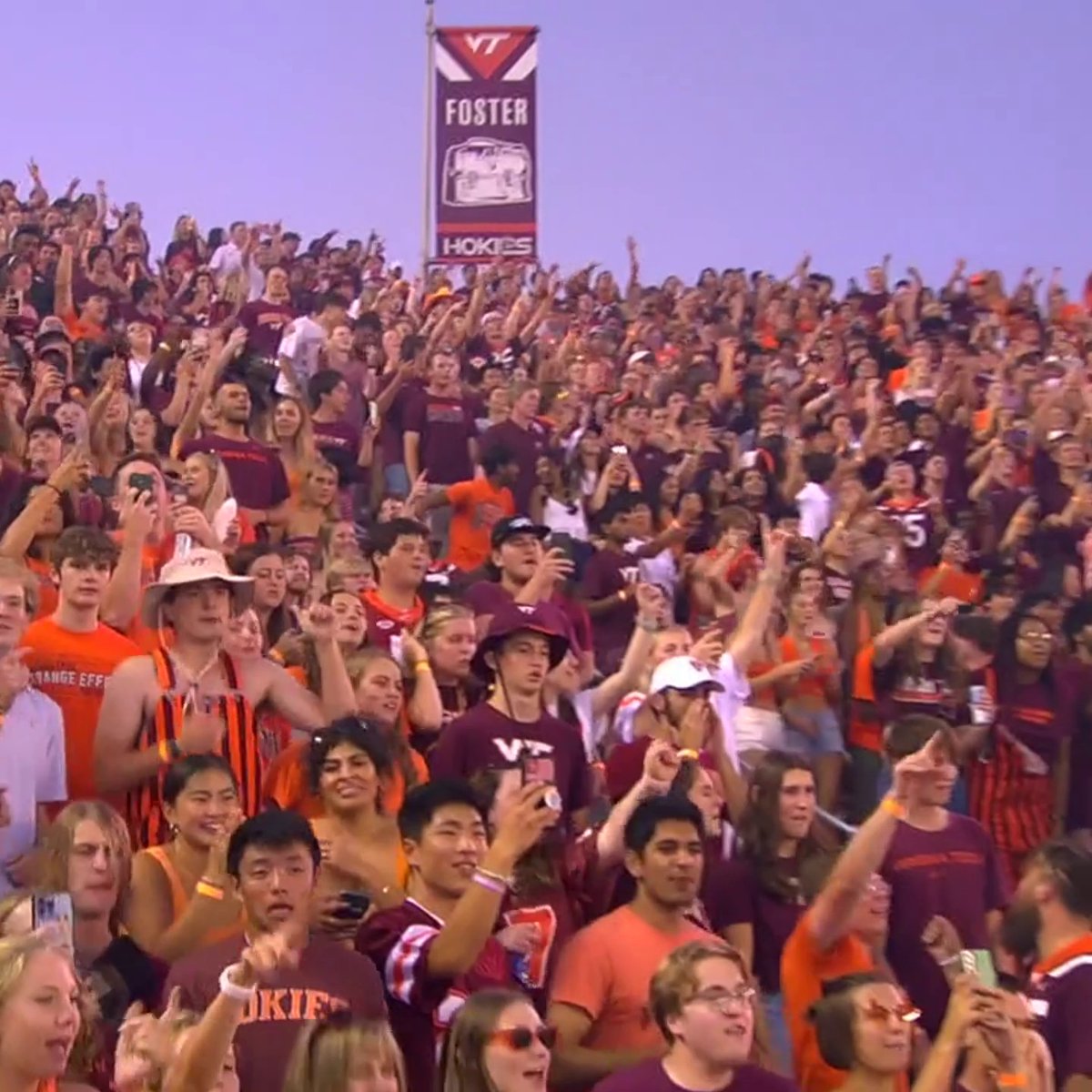 Enter Sandman at Virginia Tech is always perfect