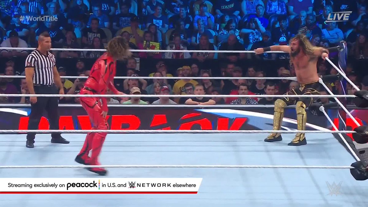 Is Shinsuke Nakamura's plan paying off in this #WorldTitle match at #WWEPayback?