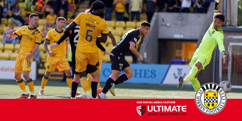 J̶a̶s̶o̶n̶ ̶G̶o̶r̶d̶o̶n̶ Stav Nahmani with his first league goal for Saints deep into injury time to keep the unbeaten run going. #OurStMirren #COYS