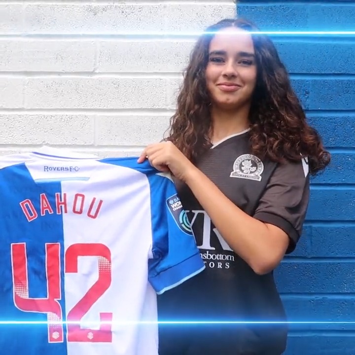 Welcome to Rovers, Jemima! 💙 #Rovers 🔵⚪️