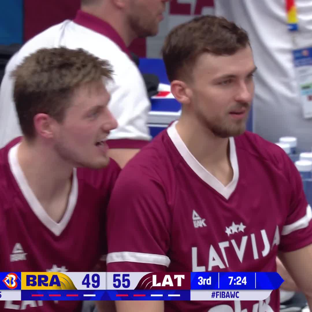 Sharings is carings. 😉 #FIBAWC x #WinForLatvia