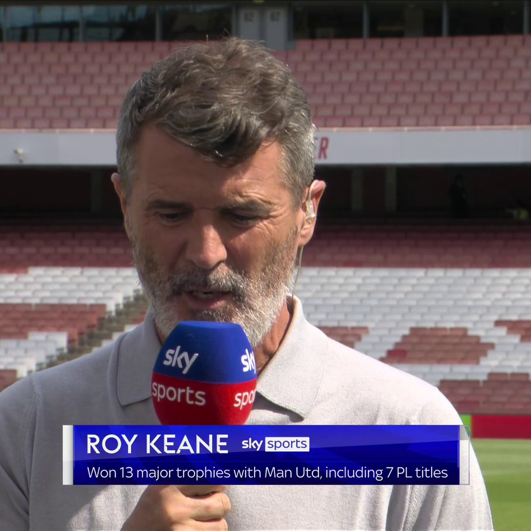 "Are you convinced by Arsenal's credentials Roy?" Roy: "No." 😅