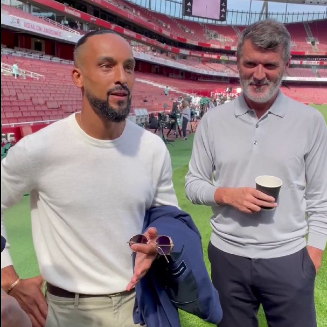 THEO: Arsenal are a bigger club than Man Utd ☝️ ROY: You're so young and naive 😂