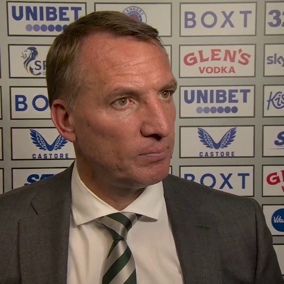🗣️ "He [Scales] is a warrior... I'm so happy for the players. We're a long way off where we want to be" Brendan Rodgers expresses his delight after Celtic sealed a 1-0 over Rangers, but insists more is to come 👇