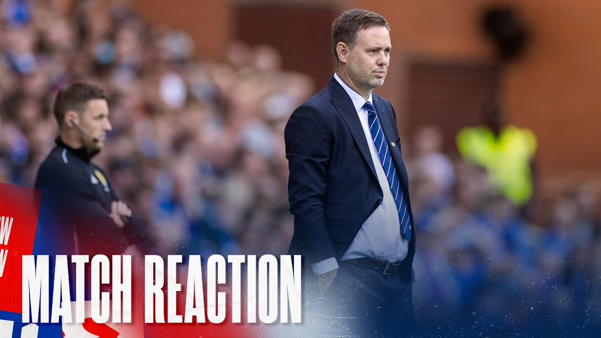 ๐๏ธ Michael Beale spoke to RangersTV after today's match against Celtic.