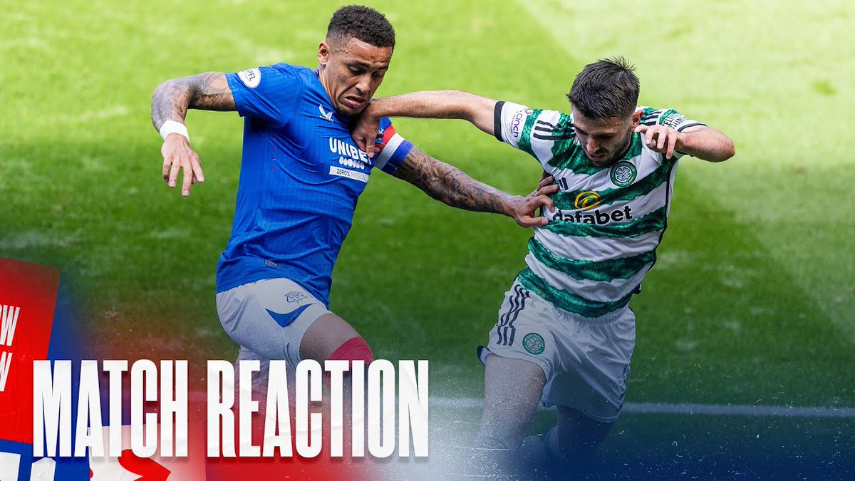 🎙️ James Tavernier spoke to RangersTV after today’s match against Celtic.