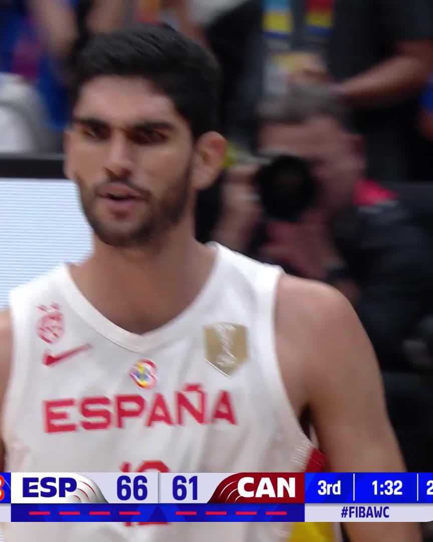 MADRE MIA SANTI ALDAMA WHAT HAVE YOU DONE 🤯 #FIBAWC x #WinForEspana