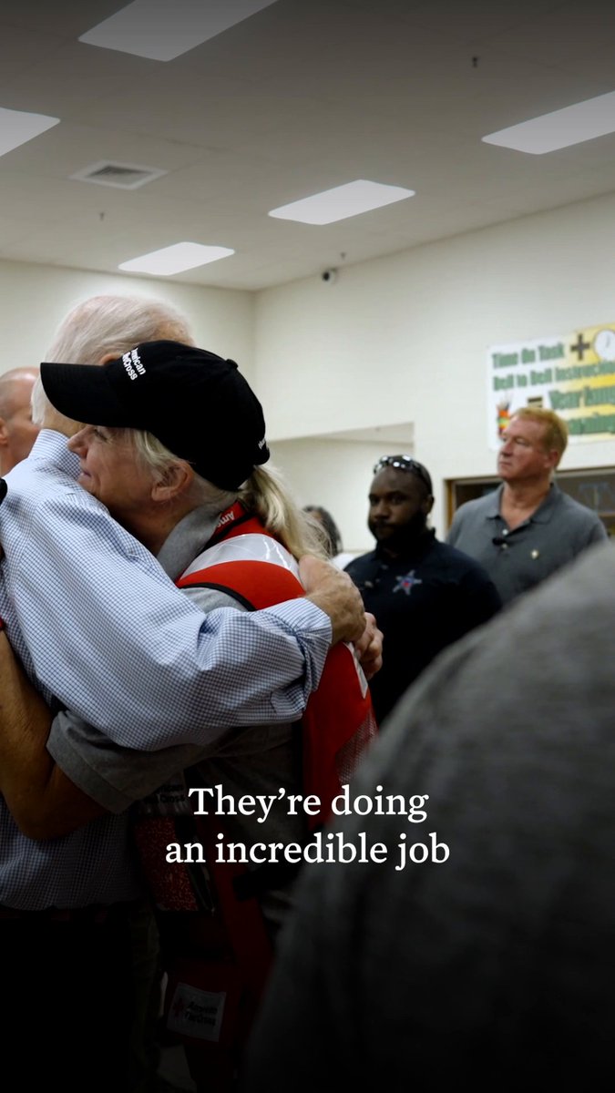 Florida, your nation has your back. We’ll be with you until the job is done.