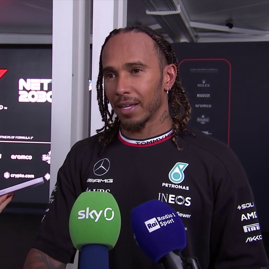 🗣 "It was totally my fault and I went and apologised to him" Lewis Hamilton says he apologised to Oscar Piastri following their contact, which saw the Brit receive a five-second penalty 👇