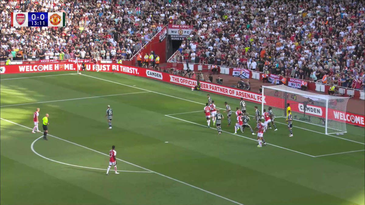 Marcus Rashford with a GEM of a goal to put Man Utd ahead at Arsenal!