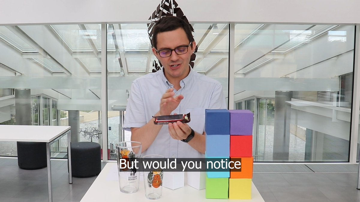 'You'd probably notice if your favourite chocolate bar was chopped in half. But would you notice if it was just shrunk by 20% in each direction? Maybe not.' 🍫 Oxford Mathematics' Dr James Munro explains how an awareness of shape and space can help us spot shrinkflation.