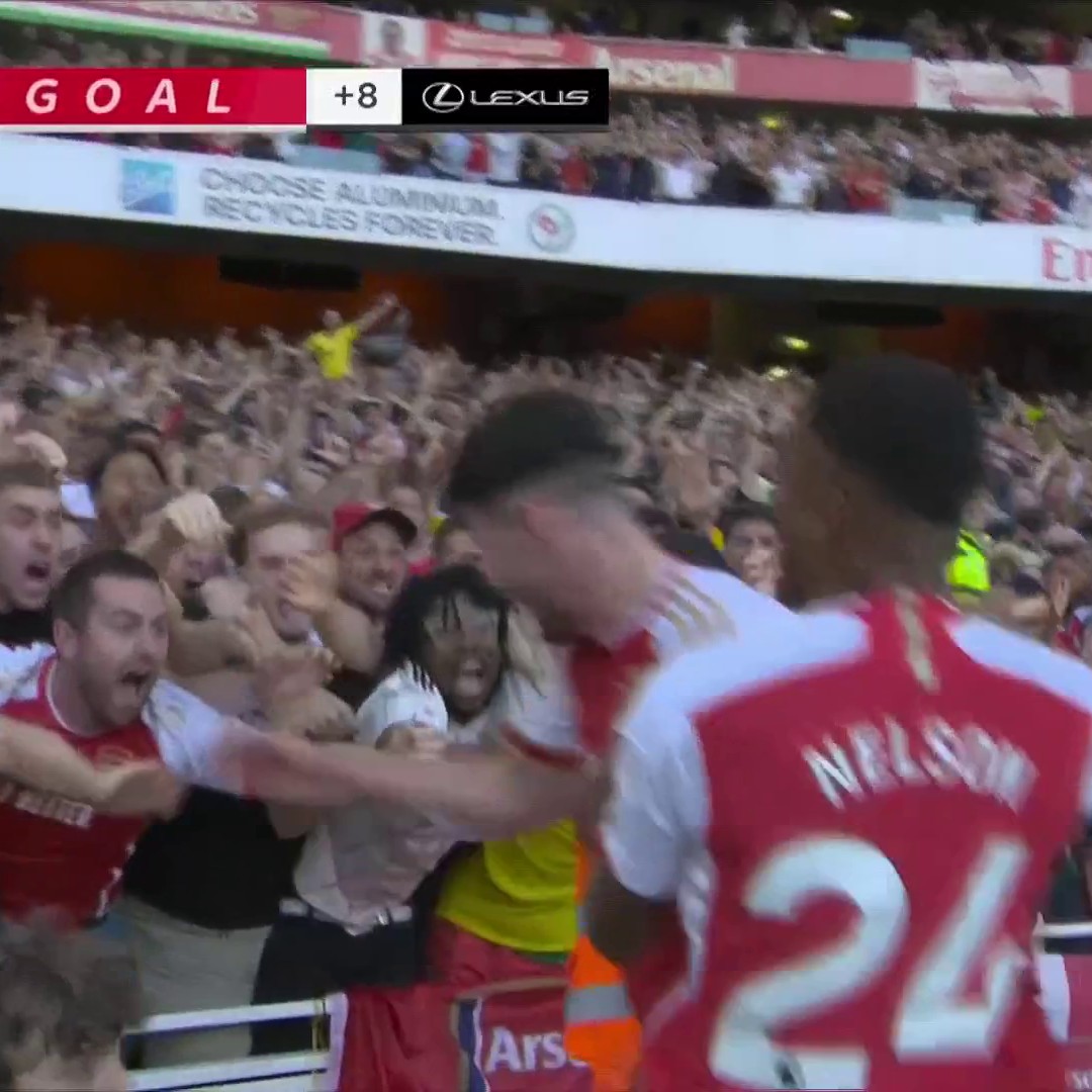 DECLAN RICE GIVES ARSENAL THE LEAD LATE! ๐ฑ #ARSMUN