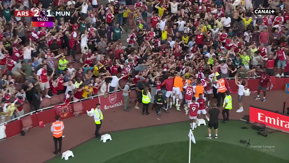 DECLAN RICE OFFRE LA VICTOIRE À ARSENAL À LA 96ÈME MINUTE !! 🤯 🔴⚪️ #ARSMUN | #PremierLeague