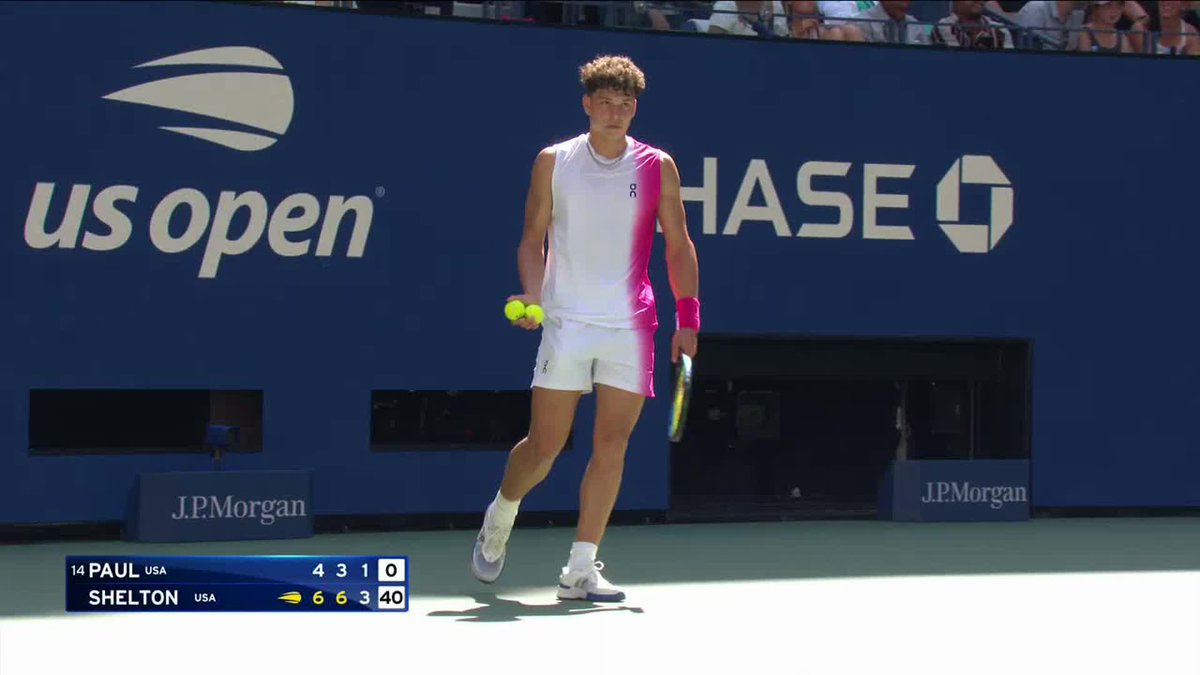 Ben Shelton just hit at 149 MPH serve. 🤯 That's the fastest at the US Open!