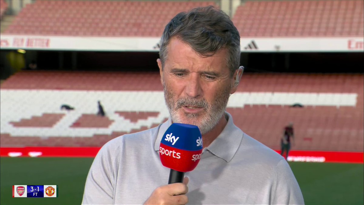 "If they had dropped points today it would have been a huge step back!" 🔙 Roy Keane and Gary Neville discuss the importance of Arsenal getting 3 points against Man United for their title hopes 🏆🔴