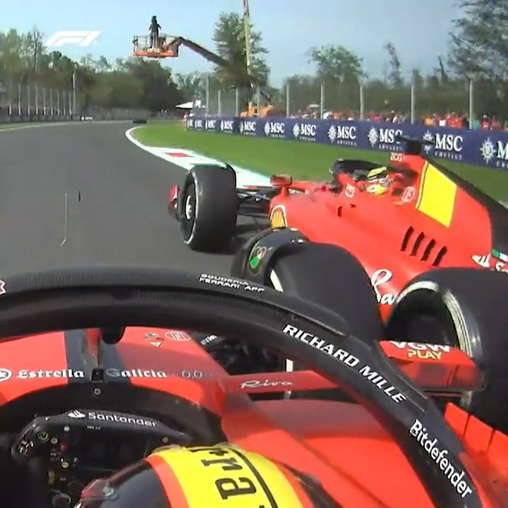 How racing should be, tough but fair 🫡 #ItalianGP 🇮🇹 #F1