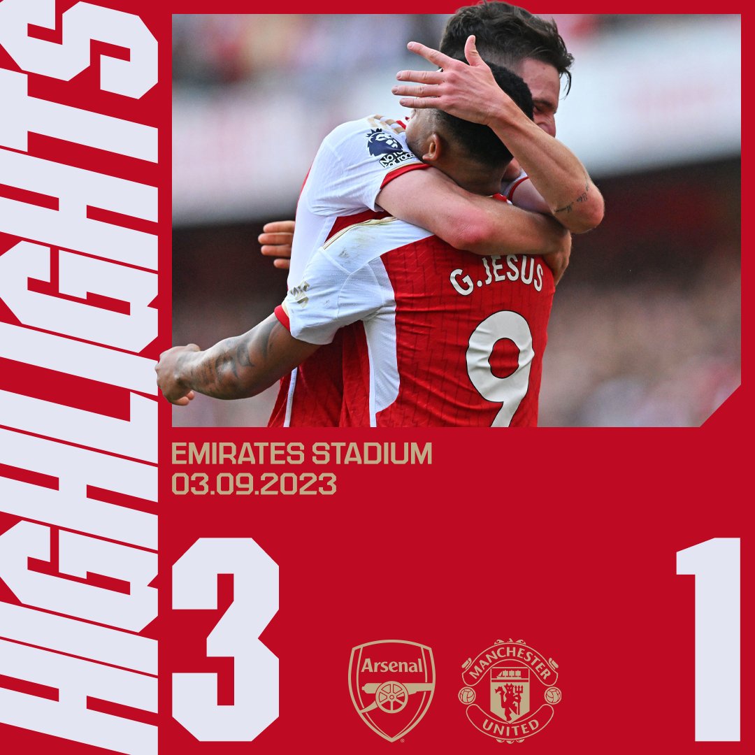 Those scenes at the North Bank 🤩 Relive an incredible afternoon at Emirates Stadium 👇