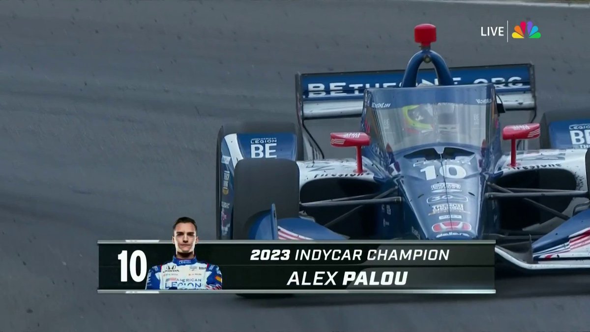 REPOST to congratulate Alex Palou Montalbo! He is a TWO-TIME NTT @INDYCAR SERIES CHAMPION!