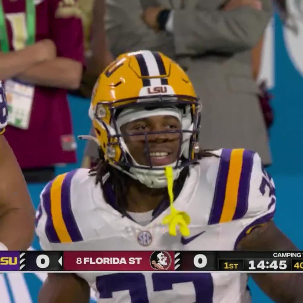 LSU STARTS THE GAME WITH A BANG 💥